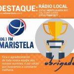 Rádio Maristela é contemplada com dois prêmios