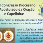 XVIII Congresso Diocesano do Apostolado da Oração e Capelinhas será realizado em Santo Antônio da Patrulha