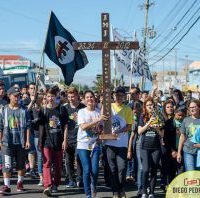 Inicia na Diocese de Osório a peregrinação da réplica da Cruz da JMJ