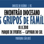 Encontrão dos Grupos de Famílias acontecerá em Capivari do Sul em novembro