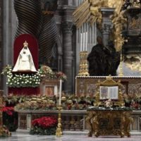 Papa Francisco celebra a missa de ano novo nesta quinta-feira