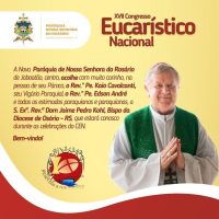 Bispo da Diocese de Osório participa do Congresso Eucarístico Nacional em Recife