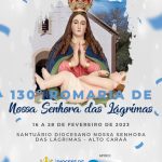 Imagem de Nossa Senhora das Lágrimas é restaurada para a 130ª Romaria que ocorre entre os dias 16 e 28/02 em Caraá