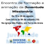 Abertas as inscrições para o Encontro de Formação e Animação da Juventude Missionária (EFAJUM)