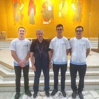 Seminaristas e vocacionado iniciam experiência missionária na paróquia São Pedro em Terra de Areia