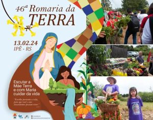 Cerca de 100 romeiros da Diocese de Osório participam da 46ª Romaria da Terra do RS que ocorre hoje em Ipê